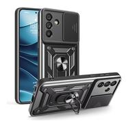 YANJIEER ESONG Coque Rigide pour Vivo S20 Pro 5G/T4 Ultra 5G,Militaire Armure Dur Houss,Etui Renforcée Antichoc avec Protection Caméra,Rotation à 360 Anneau de Support Noir