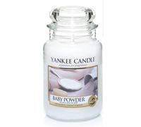 Yankee candle 1038414E Bougie votive senteur Talc de bébé 49 g Blanc