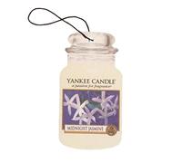 Yankee Candle 1224921E Jasmin de Minuit Désodorisant pour Voiture en Pot Combinaison Jaune 7,8 x 19,7 x 1cm
