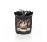 Yankee candle 1254007E Bougie votive Noix de Coco noir 49 g Noir