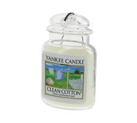 Yankee Candle Clean Cotton désodorisant voiture à suspendre 1 pcs
