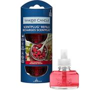 Yankee Candle ScentPlug recharges de parfum | Huile pour diffuseur électrique Framboise rouge | Jusqu'à 60 jours de parfum | 2 recharges