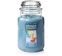 Yankee Candle Bahama Breeze Bougie parfumée classique à mèche unique en pot de 22 oz, grand format, plus de 110 heures de combustion, parfaite po