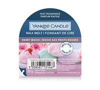 Yankee Candle Berry 5901632517 Mochi Wax Melt 22 g Durée de combustion jusqu'à 8 heures Dimensions : 5,6 cm x 1,5 cm