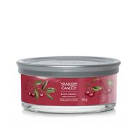 Yankee Candle Black Cherry Bougie en pot à 5 mèches Taille M
