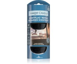 Yankee Candle Black Coconut recharge pour diffuseur d'huiles essentielles 2x18,5 ml