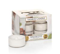 Yankee Candle Bougie chauffe-plat Shea Butter Bougie parfumée Bougie chauffe-plat, paquet de 12
