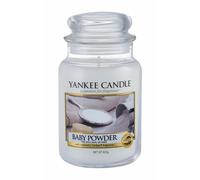 Yankee Candle Bougie En Pot Parfum Poudre De Bébé, Beige, Taille L
