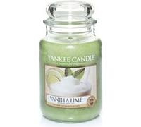 Yankee Candle bougie grande jarre, « Vanille et citron vert » Vert G