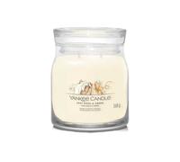 Yankee Candle Bougie Jar Moyenne Signature Souple Wool & Amber
