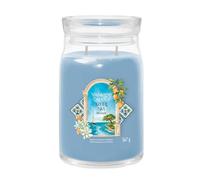 Yankee Candle – Bougie grande en verre Jara Signature Azure Sky 567g