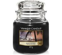 Yankee Candle Classic Medium Jar Candles Bougie parfumée 411 g variante Black Coconut