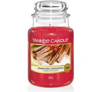 Yankee Candle bougie jarre parfumée grande taille Cannelle pétillante jusqu¿à 150 heures de combustion