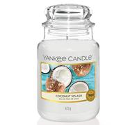 Yankee Candle – Bougie jarre parfumée Eau de Noix de Coco – Grande, 150 h