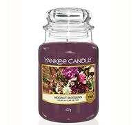 Yankee Candle bougie jarre parfumée, grande taille, Fleurs au Clair De Lune, jusqu'à 150 heures de combustion
