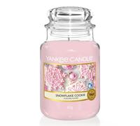YANKEE CANDLE Bougie Grande Jarre SNOWFLAKECOOKIE