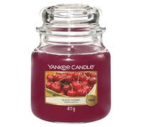 Yankee Candle bougie jarre parfumée | moyenne taille | Cerise griotte | jusqu’à 75 heures de combustion