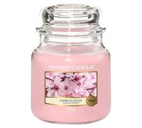 Yankee Candle bougie jarre parfumée | moyenne taille | Fleur de cerisier | jusqu’à 75 heures de combustion