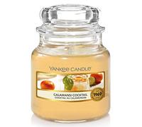 Yankee Candle bougie jarre parfumée | petite taille | Cocktail au calamondin | jusqu’à 30 heures de combustion | La Collection Garden Hideaway