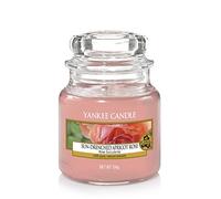 Yankee Candle bougie jarre parfumée | petite taille | Rose Succulente | jusqu’à 30 heures de combustion