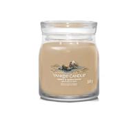 YANKEE CANDLE Bougie Moyenne Signature Ambre & Bois De Santal