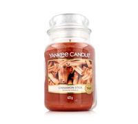 Yankee Candle Bougie parfumée à la cannelle en cire de paraffine de qualité supérieure - Jusqu'à 150 heures de combustion - Grand pot
