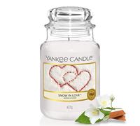 Yankee Candle bougie parfumée Amour d'hiver | Format jarre | Bougie longue durée jusqu’à 150 heures de combustion | Cadeau parfait pour femme