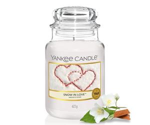 Yankee Candle bougie parfumée Amour d'hiver | Format jarre | Bougie longue durée jusqu’à 150 heures de combustion | Cadeau parfait pour femme