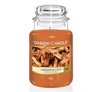 Yankee Candle bougie parfumée Bâton de cannelle - Format jarre - Bougie longue durée jusqu’à 150 heures de combustion - Cadeau parfait pour femme
