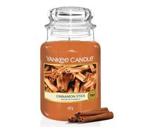 Yankee Candle bougie parfumée Bâton de cannelle - Format jarre - Bougie longue durée jusqu’à 150 heures de combustion - Cadeau parfait pour femme