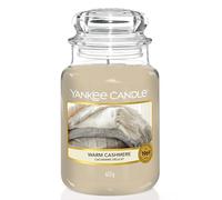 Yankee Candle bougie parfumée Cachemire délicat | Format jarre | Bougie longue durée jusqu’à 150 heures de combustion | Cadeaux pour femmes