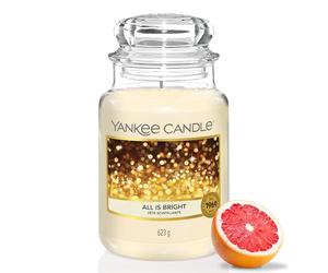 Yankee Candle bougie parfumée Fête scintillante | Format jarre | Bougie longue durée jusqu’à 150 heures de combustion | Cadeau parfait pour femme