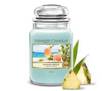 Yankee Candle Bougie parfumée | Grand pot Bahama Breeze | Bougies à longue durée : jusqu'à 150 heures | Cadeaux parfaits pour femmes