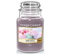 Yankee Candle Bougie parfumée | Grande jarre Mochi aux baies | Collection Festival de fleurs de Sakura | Temps de combustion : jusqu'à 150 heures | Idéal pour offrir