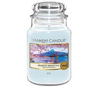 Yankee Candle Bougie parfumée | Grande jarre Mont Fuji majestueux | Collection Festival de fleurs de Sakura | Temps de combustion : jusqu'à 150 heures | Idéal pour offrir