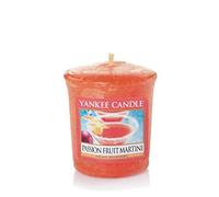 Yankee Candle Bougie parfumée Motif fruits de la passion, orange, 4,5 x 4,2 x 5,3 cm