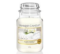 Yankee Candle bougie parfumée Serviettes moelleuses | Format jarre | Bougie longue durée jusqu’à 150 heures de combustion | Cadeau parfait pour femme