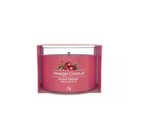 YANKEE CANDLE Bougie Parfumée Votive En Verre Black Cherry Parfum Maison Inter