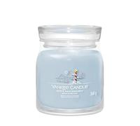 Yankee Candle Bougie Refuge du Pôle Nord Moyen modèle - Verre gris