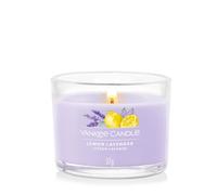 Yankee Candle Bougie Votif Verre Unique Fraiche Lemon Lavande