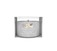 Yankee Candle Bougie Votif Verre Unique Fumé Vanille & Cachemire