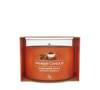 YANKEE CANDLE Bougie Votive En Verre Simple Bâton De Cannelle