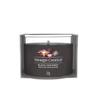 YANKEE CANDLE Bougie Votive En Verre Unique BLACK COCONUT