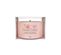 YANKEE CANDLE Bougie Votive En Verre Unique FRESH CUT ROSES
