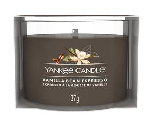 Yankee Candle Bougie votive en verre Vanilla Bean Espresso 37 g 37 g