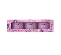 Yankee Candle Bougie votive Orchidée sauvage 3 x 37 g