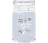 Yankee Candle Bougie parfumée Signature Calm & Quiet Place – Grande en pot, double mèche
