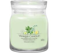 Yankee Candle Cucumber Mint Cooler bougie parfumée Signature 368 g