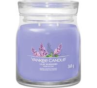 Yankee Candle Bougie parfumée Signature – Pot moyen, double mèche, cire soja, cadeau femme (1629997E)