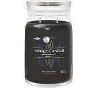 Yankee Candle Signature bougie parfumée Nuite D'été ; Grande bougie jarre longue durée ; Mélange de cires de soja
